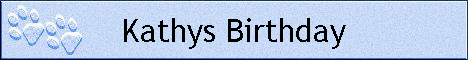 Kathys Birthday